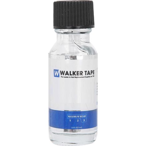 Colle à perruque 15ml, gel adhésif pour fixation de postiches, accessoire salon à domicile (1/5)