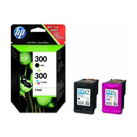 Cartucho de tinta HP pack 300 4 colores (1/5)
