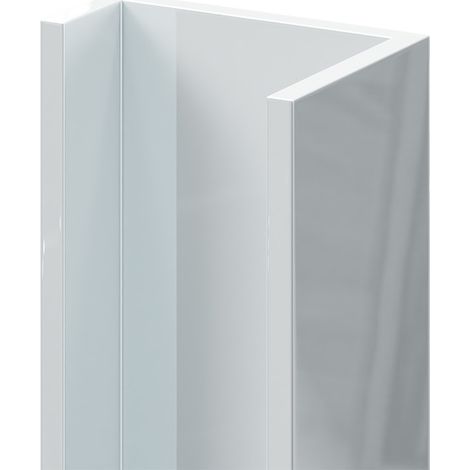 WholePanel 10mm White Aluminium Wall Panel U Trim (1/5)