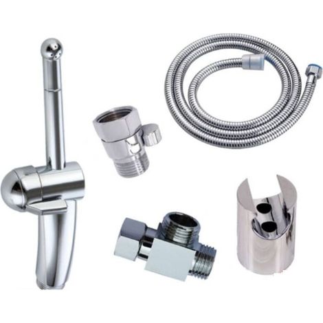 Nettoyant pour toilettes. pommeau de douche pour bidet féminin. chasse d'eau en acier inoxydable. pommeau de douche pour bidet de toilettes (1/3)