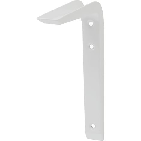 Equerre décorative cantiliver blanche 15x20cm
