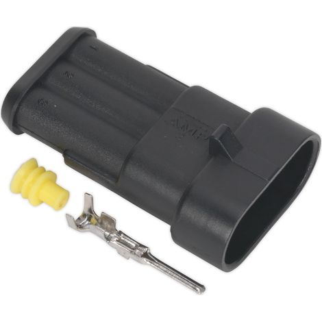 Sealey Superseal Male Connector 3-Way Pack of 5 SSC3M (1/2)