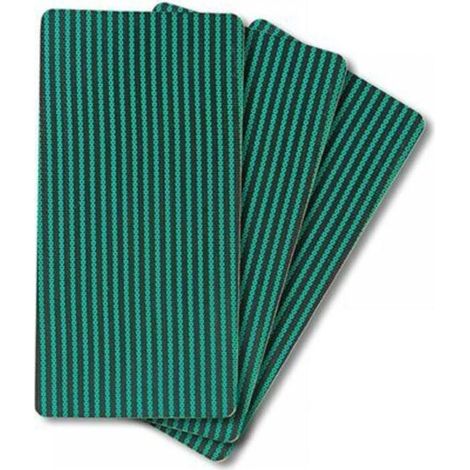 Kit de réparation pour bâche de piscine3 patchs auto-agrippants en PVC renforcéIdéal pour couvertures de sécurité (1/4)
