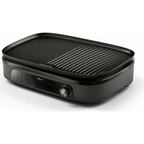 PHILIPS GRILL ELETTRONICO TAVOLO 2400W 1250CM2 HD6210/90 (1/4)