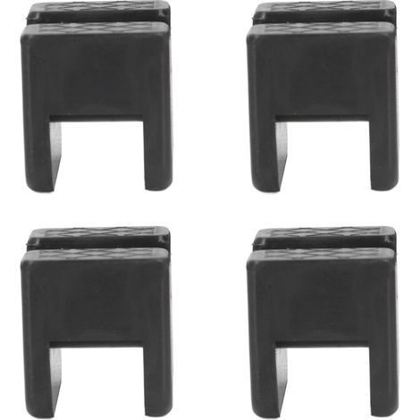 Je vends 4 adaptateurs de support de cric, des pinces universelles en caoutchouc à fente pour rails de guidage de châssis et des protections de soudage. (1/5)
