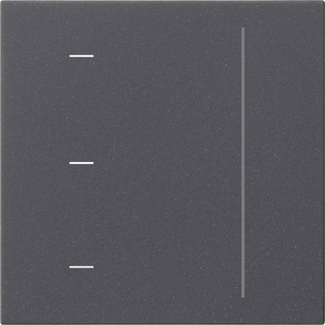 Gira S3000 Touchaufs. System 55 Anthrazit [536528], 5365 28