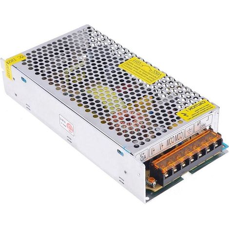 1 Transformateur d'alimentation, régulé 220 V, 12 V, 10 A, pour ruban LED, intérieur extérieur (1/5)