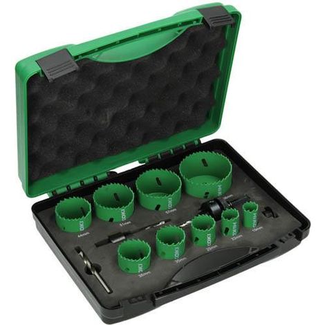 Coffret 9 scies cloche bimétal mécanicien 13 pcs HIKOKI 752176