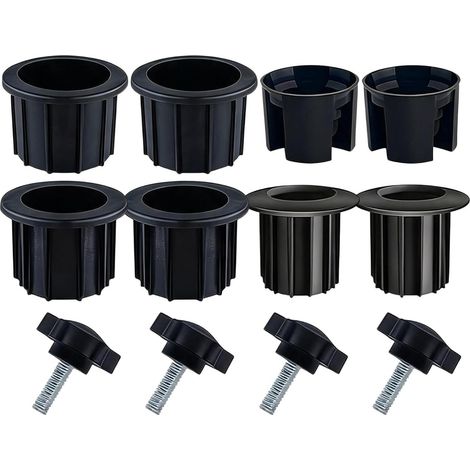 Adaptateur Mât Parasol Manchon Anti-Poussière De Rechange Pour Bouton À Accessoires pour pied de parasol extérieur Extérieur, jardin, pelouse, plage, piscine, terrasse, camping (1/5)