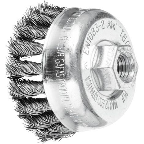 PFERD TOOLS Brosse boisseau avec filetage, torsadés POS TBG 65/M14 ST 0,35 Tbg 43305002 1 pc(s) (1/4)