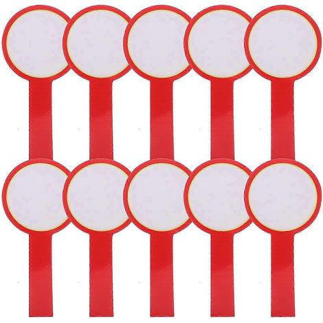 Lot de 10 tableaux de score vierges, portables et effaçables à sec. (1/4)