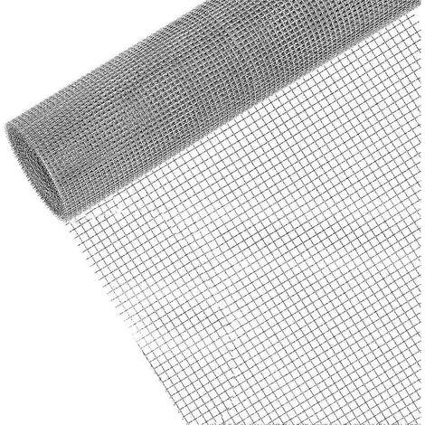 6,35 mm (1/4 Zoll) Edelstahlgewebe – 40,6 cm x 3,66 m (16 Zoll x 12 Fuß), robustes Metallgewebe für Heimwerkerprojekte, Belüftung und Außenanwendungen (1/5)
