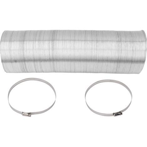 Tuyau flexible 6 pouces 4 couches pour sécheuse, conduit aération HVAC, 5m/16ft, ventilation air (1/5)