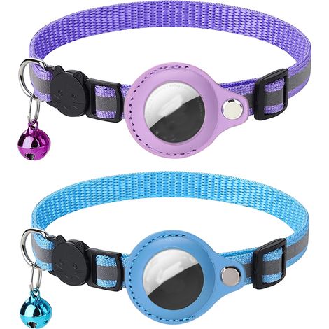 Collier Chat - Sécurité Libération Rapide - Réfléchissant - Ajustable - Pour Chaton et Chat Adulte - 1 Pièce (1/5)