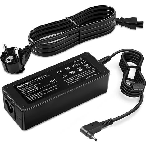 N20C5 N23C3 N20C4 N19H2 45W 3.0 1.1mm Chargeur Portable PC pour Acer (1/5)