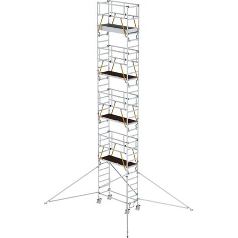 MUNK Rollgerüst SG mit Ausleger 0,75x1,80m Plattform 10,39m AH
