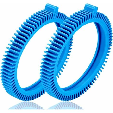 Blaues Reifenset für Poolreiniger 2X, 4X – Hochleistungsgummi für hohe Abläufe – Einfache Montage – 896584000-143 (1/5)