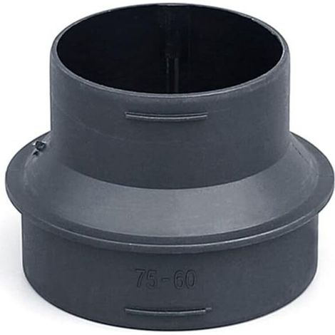Adaptateur de conduit de chauffage PA6 60MM 75MM, réducteur et agrandisseur de tuyau de raccord de dépoussiérage, accessoire de vannes de commande de chauffage à circulation d'air (1/5)