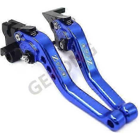 Pour Kawasaki Z750 Z 750 2004 2005 2006 F14 K750 Leviers de frein et d'embrayage, poignées de guidon, kits d'entretien de freins pour motos (bleu) (1/5)