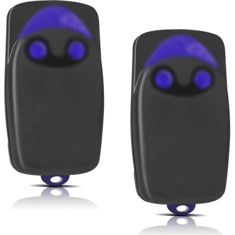 2 Pièces Remplacement pour télécommande NICE, télécommande portail 433,92MHz 2 canaux, compatible avec Flo1r-s, Flo2r-s, Flo4r-s (1/5)