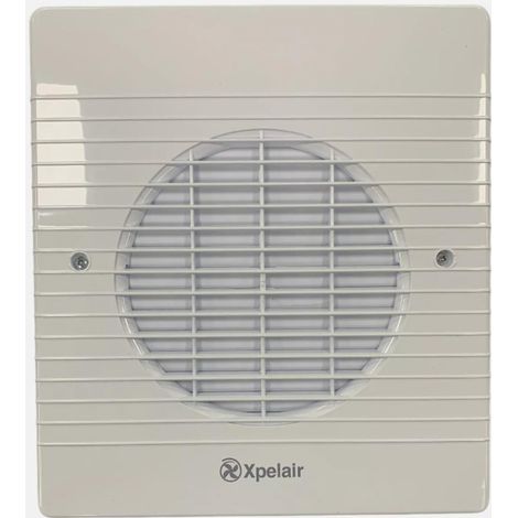 Xpelair WX6EC 150mm Flush Wall-Mount Commercial Axial Fan White 071330