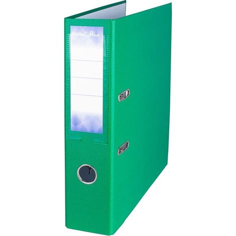 Raccoglitore Strigo verde formato A4/75mm, formato Petite Office.