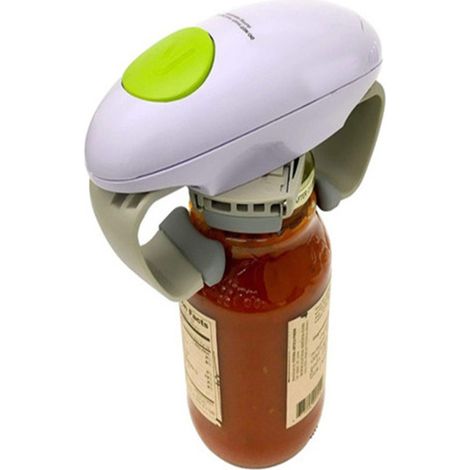 Electric Binaural Automatic Bottle Opener – Green – Hands Free Corkscrew – Effortless Wine Opening Tool