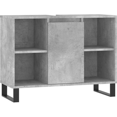 Maison Exclusive - Mueble de baño madera de ingeniería gris hormi