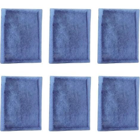 Lote de 6 filtros de repuesto, compatibles con los filtros de acuario Aqua-Tech EZ-Change 3, compatibles con los filtros eléctricos Aqua-Tech 20-40 y 30-60 (1/4)