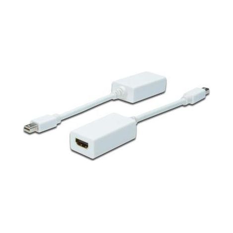 Digitus AK-340411-001-W cable de vídeo blanco 0,15 m (1/4)