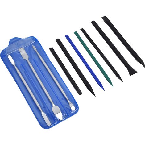 Kit de 10 outils d'ouverture pour téléphones portables, outils de démontage pour appareils électroniques portables, kit de réparation informatique (1/5)