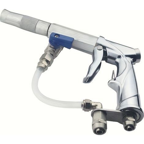 Hochdruck-Spritzpistole mit Doppelfunktion für Wasser und Luft – kompatibel mit Kompressor und Wasserhahn, vielseitiges Sprühgerät zum Reinigen und Blasen (1/5)