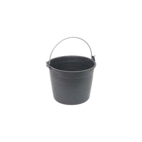 SECCHIO AGRICOLO TONDO PER RACCOLTA- - capacitÃE lt.16, ÃE¸ cm.34x24h. - 5 pezzi STEFANPLAST