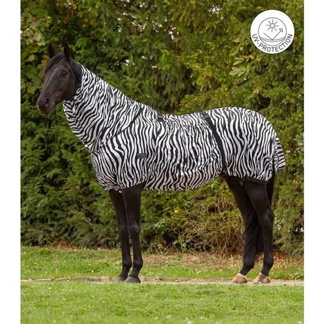 Manta para caballo Waldhausen zebra basic repelente insectos 155 cm (1/3)