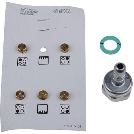 SACHET INJECTEURS GAZ BUTANE FOUR Ø 0.5M POUR CUISINIERE BEKO - 4431910056