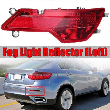 Reflector de faro antiniebla trasero para BMW X6 E71 E72 2008-2010, lado izquierdo (autopista) (1/4)