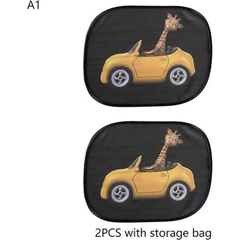 Pare-soleil de voiture pliables et portables au design créatif, pour vitres avant, latérales et arrière. Protection thermique pour vitres de voiture. Pare-soleil A1