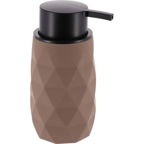 Seifenspender abs + rubber 210ml - braun - Tendance