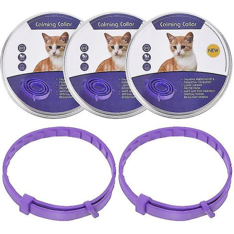 Collier apaisant pour chats (lot de 5) (1/3)