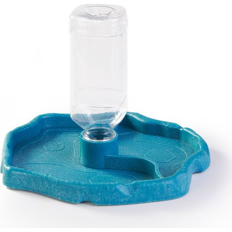 Filiyano-Distributeur d'eau pour reptiles Blue Lake, distributeur d'eau pour tortues, gamelle pour tortues (1/5)