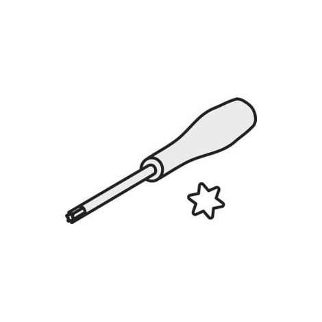 Torx-Schraubendreher ISO SDR T20P Bruttogewicht 85g PRAMET (1/2)