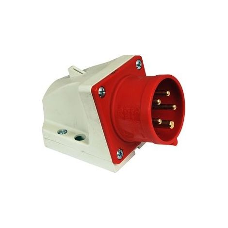 Socle mural pour prise CEE 16A 400V 50-60Hz