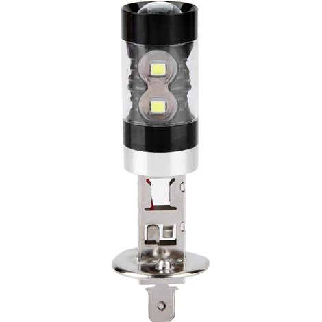 Led h1 voiture 2Pcs H1 LED Phare, Ampoule de Phare de Voiture de Phare de Lumière de Brouillard Blanche de Phare de 6000K Blanc 50W LED