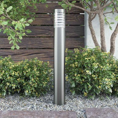 vidaXL Farola de jardín de acero inoxidable (1/5)