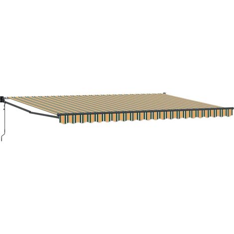 Ausziehbare Markise Mehrfarbig 500 x 300 cm vidaXL (1/5)
