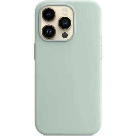 Bleu Cactus Coque En Silicone Avec Pour Iphone 14 Pro (1/5)