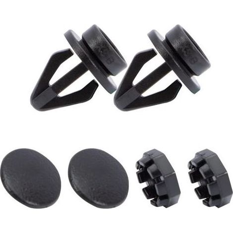 Lot de 2 Clips de Rechange pour étagère de Colis 799161KA2A, Clips de Fixation Plage Arrière Compatible avec Nissan juke 2010-2014 (1/5)