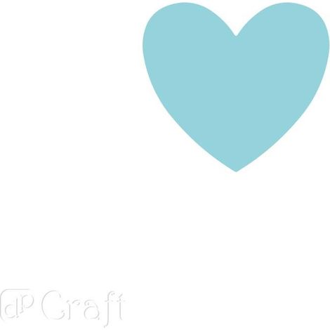 Perforadora decorativa en forma de corazón de 3,8 cm