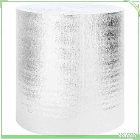 Réflecteur pour radiateur - FAFEISY - 42009829 - 10 x 0,5 m - Polyéthylène/Aluminium - Argenté (1/5)