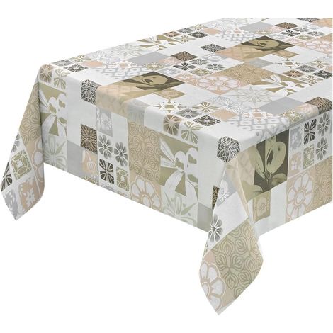 Nappe De Cuisine Au Mètre H140 Antitache Plastifiée Effet Tissu Déperlant - Dis 24